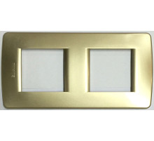 BT Жёлтый Металлик Накладка на 2+2 модуля.