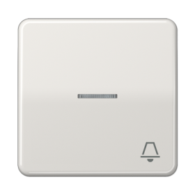 JUNG CD 500/CD plus Светло-серая Клавиша 1-ая с/п с символом ЗВОНОК