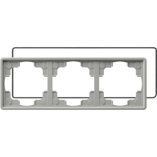 Рамка тройная с уплотнительной вставкой