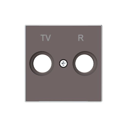 Накладка для TV-R розетки, серия SKY, цвет Тауп