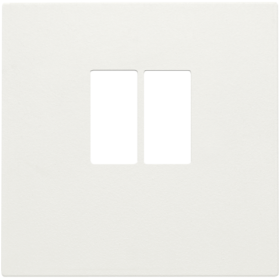 Niko Накладка аудиорозетки, клеммы до 4мм2, белый