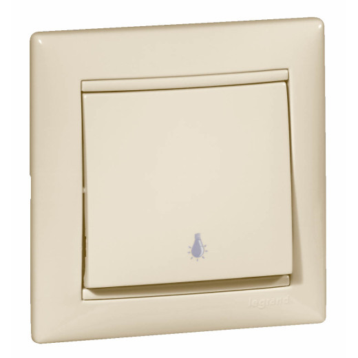 Рамка 1 пост - Legrand Valena - слоновая кость