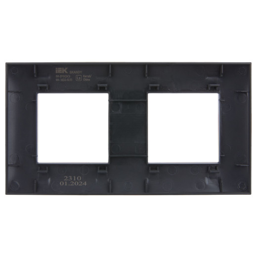 SKANDY Рамка 2-мест. SK-F02G граф. IEK