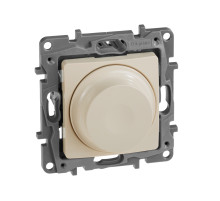Legrand Etika Слоновая кость Светорегулятор поворотный, 300Вт, без нейтрали.