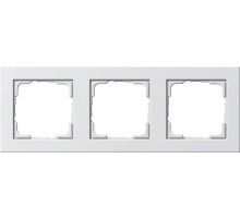 Gira E2 Бел глянц Рамка 3-ая