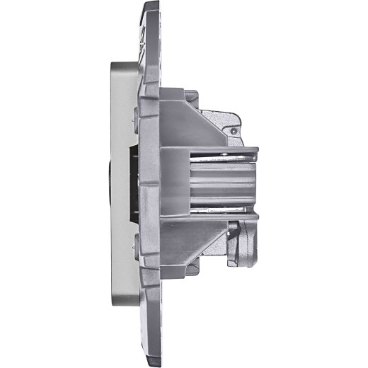 Розетка TV (телевизионная) - Legrand/Daccord Inspiria - оконечная - алюминий