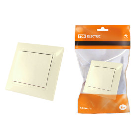 TDM Выключатель 1 кл. 10А сл. кость 