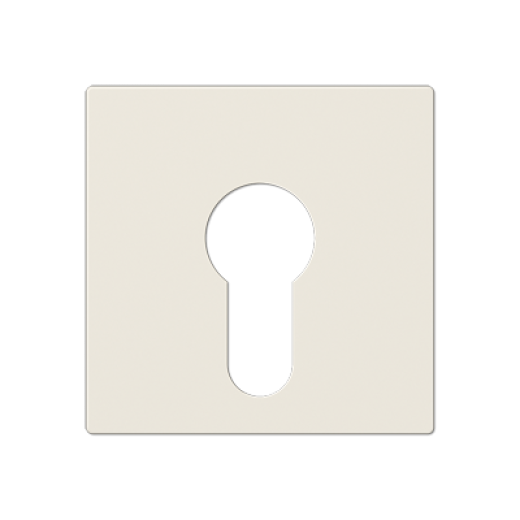 Крышка для выключателя с замком, слоновая кость