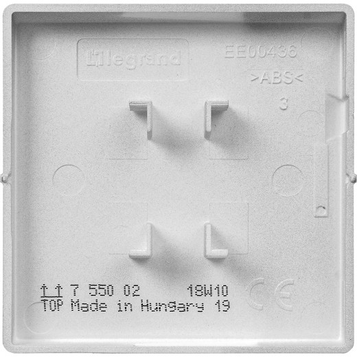 Valena LIFE.Лицевая панель для выключателей одноклавишных.Алюминий