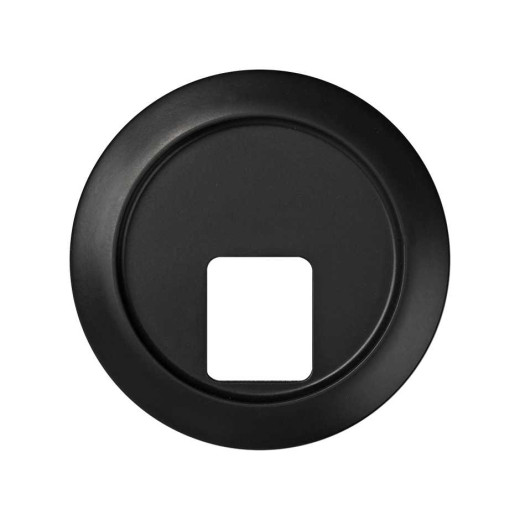 Simon 88 Графит Накладка розетки ТЛФ 1-ая 4-6 контактов