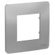 UNICA STUDIO рамка 1-постовая, алюминий