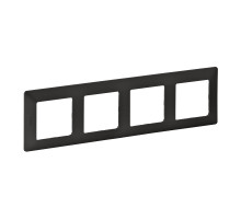 Legrand Valena LIFE Black. Рамка 