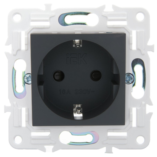 SKANDY Роз. с з/к/ш 16А б/к SK-R06G граф. IEK