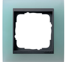 Gira Event Opaque Салатовый/Антрацит Рамка 1-ая
