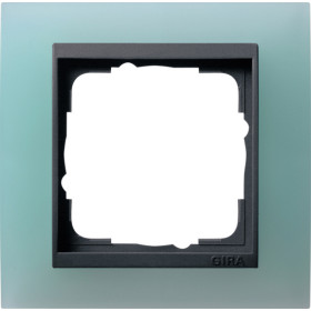 Gira Event Opaque Салатовый/Антрацит Рамка 1-ая
