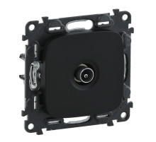 Legrand Valena ALLURE DIY Антрацит Розетка TV 