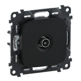 Legrand Valena ALLURE DIY Антрацит Розетка TV 