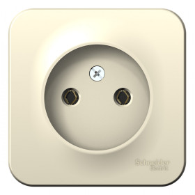 Systeme Electric Blanca наруж Молочная Розетка б/з без шторок, 16А, 250В