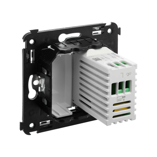 Диммер поворотный в стену, Avanti, белое облако