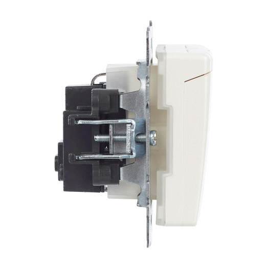 BRITE Роз. с з/к/ш с кр. 16А IP44 РСбш10-3-44-БрЖ жемч. IEK