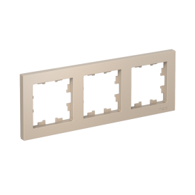 Systeme Electric AtlasDesign Песочный Рамка 3-ая, универсальная