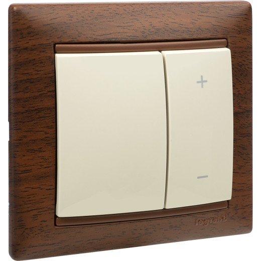 Рамка 1 пост - Legrand Valena - тонированное дерево