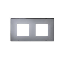 Simon 27 Play Серая прозрачная Рамка-декор 2-ая