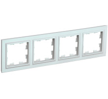 IEK BRITE BASE Жемчуг Рамка 4-м РУ-4-БрЖ
