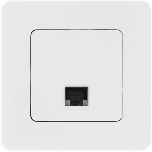 Розетка компьютерная RJ45 категория 5e UTP - Legrand/Daccord Inspiria - белый