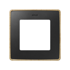 Simon 82 Detail Графит, основание дерево Рамка 1-ая