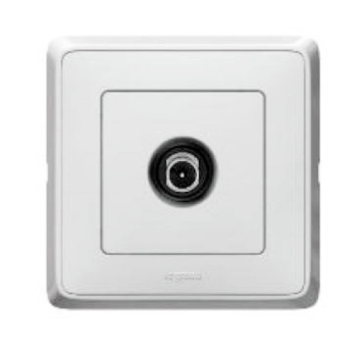 ТВ розетка - Cariva - оконечная - 10 дБ - 2150/2400 МГц - белый