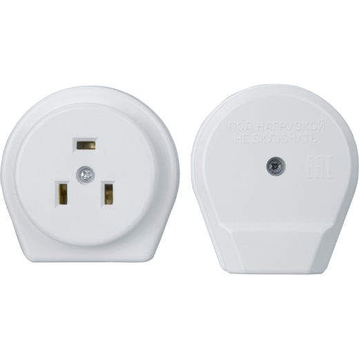 Розетка Navigator 14 346 NCA-C01-32A-250-WH