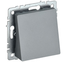 IEK BRITE BASE Сталь Вывод кабеля МВ10-БрС