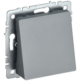 IEK BRITE BASE Сталь Вывод кабеля МВ10-БрС