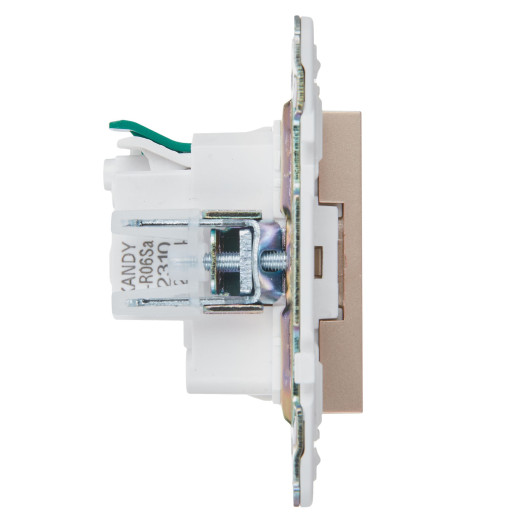 SKANDY Роз. с з/к/ш 16А б/к SK-R06Sa песоч. IEK