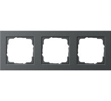 Gira E2 Антрацит Рамка 3-ая