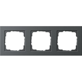 Gira E2 Антрацит Рамка 3-ая