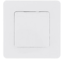 Legrand/Daccord INSPIRIA Белый Розетка 2К+З IP 44 с откидной крышкой и шторками - немецкий стандарт - 16 А - 250 В.
