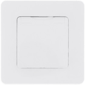 Legrand/Daccord INSPIRIA Белый Розетка 2К+З IP 44 с откидной крышкой и шторками - немецкий стандарт - 16 А - 250 В.