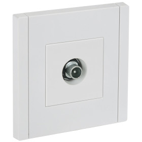 IEK FORTE&PIANO Белый Розетка TV проходная FP229