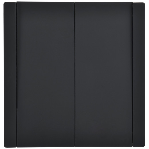 FORTE&PIANO Выключ. 2-кл. перекр. 10А FP109 чер. IEK