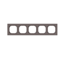 ABB SKY Тауп Рамка 5-постовая