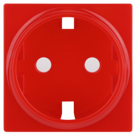 ЭРА Накладка для розетки Серия 12 12-6301-23 на 12-2101, 12-2102, 14-2101, 14-2102 сменная, красный