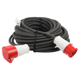 ЭРА Удлинитель силовой IND380-U-1e-5x4-50m-IP44 на 380В в бухте 1 розетка CEE 5P 50м КГ 5х4 32A IP44