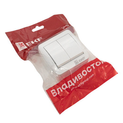 Владивосток Выключатель 2-кл. 10А IP54 EKF