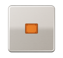 JUNG CD 500/CD plus Платина Клавиша 1-ая с/п с оранжевой линзой