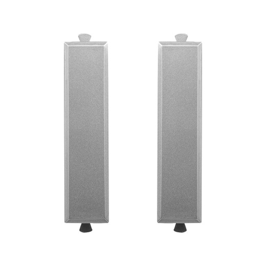 Комплект модульных заглушек, Avanti, закаленная сталь, 0,5 модуля 2 штуки