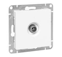 EKF Эпика Механизм розетки TV, оконечная, белый.