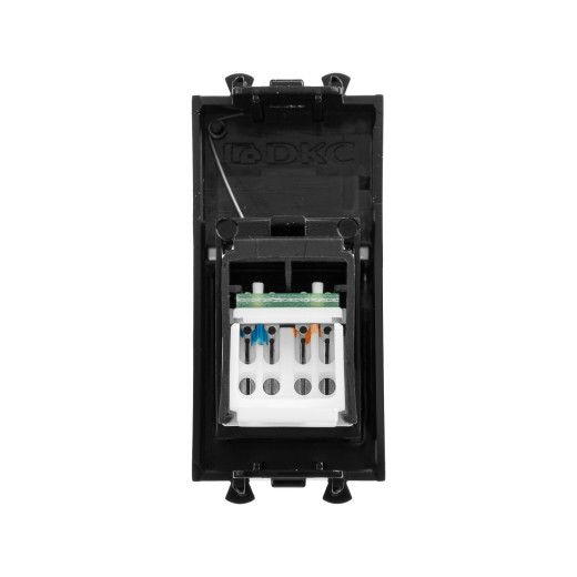 Компьютерная розетка RJ-45 модульная, кат.5е, 