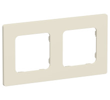 FLITE Рамка 2-мест. РУ-2-К-ФлСл сл IEK